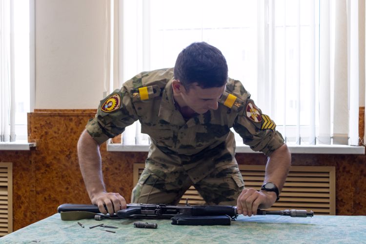 24 сентября 2023 года в военном институте проведено лично-командное первенство по огневой подготовке