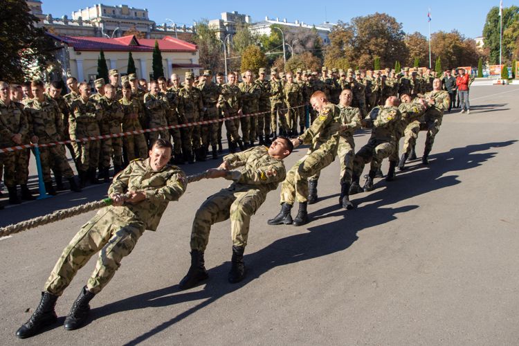 24 сентября 2023 года в военном институте состоялся чемпионат по перетягиванию каната