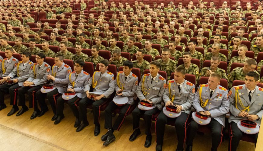 26 сентября 2023 года в военном институте проведен тематический вечер
