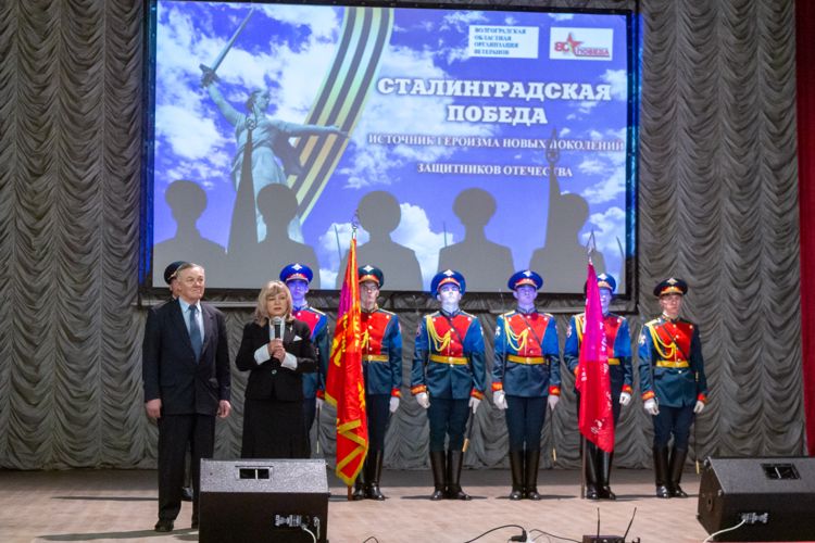 11 октября 2023 года в военном институте ветеранская делегация Волгоградской области провела концерт