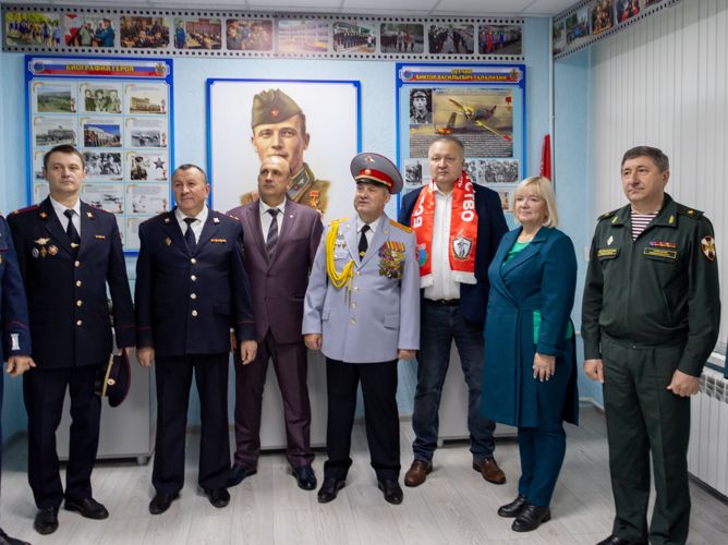 21 октября 2023 года военнослужащие военного института посетили школу-интернат № 2 им. В. В. Талалихина