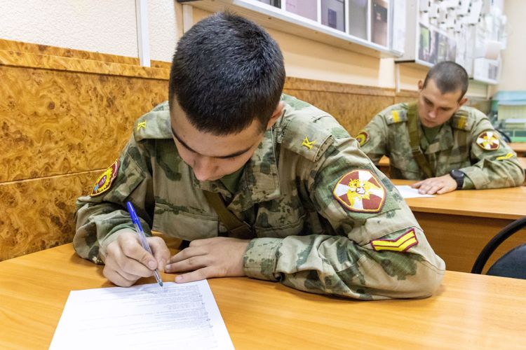 12 ноября 2023 года в военном институте состоялись соревнования по РХБЗ