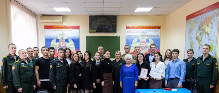 31 октября 2023 года в военном институте проведена межвузовская студенческая научная викторина