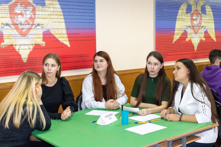 7 ноября 2023 года в военном институте проведена олимпиада, приуроченная ко Дню народного единства