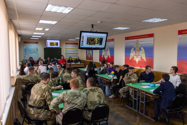 7 ноября 2023 года в военном институте проведена олимпиада, приуроченная ко Дню народного единства