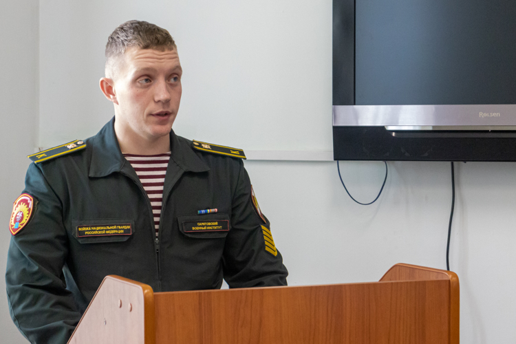 8 декабря 2023 года военнослужащие военного института приняли участие в международной научно-практической конференции