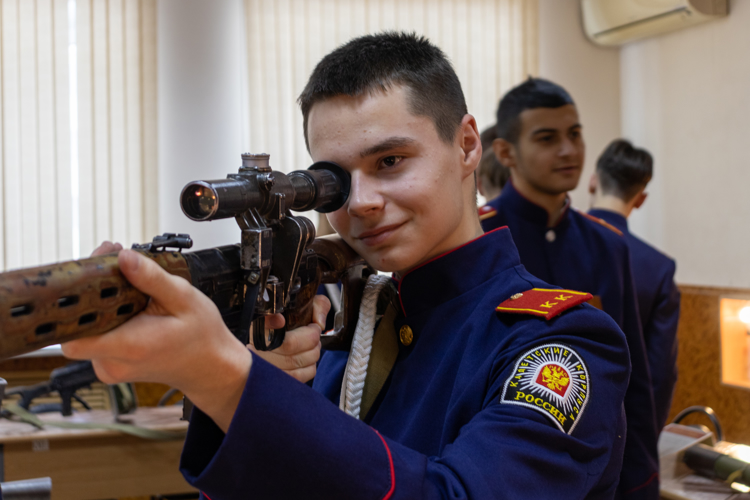 26 января 2024 года кадеты посетили военный институт