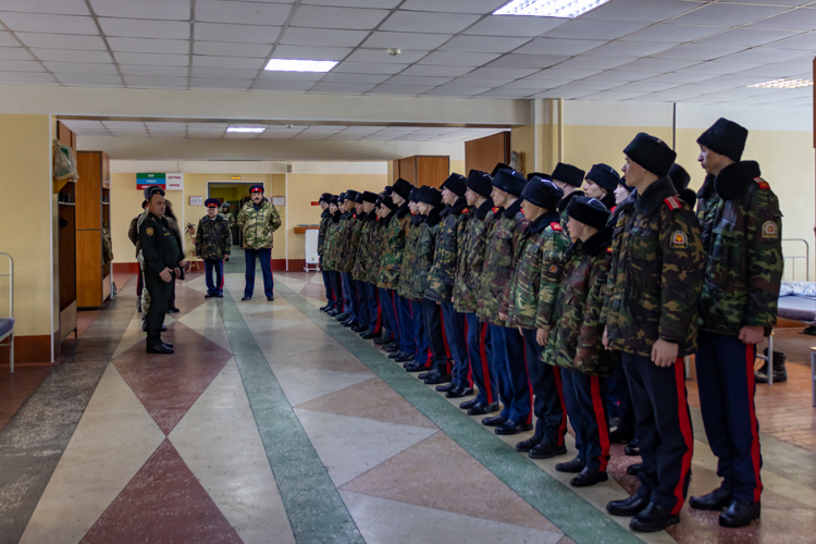 26 января 2024 года кадеты посетили военный институт