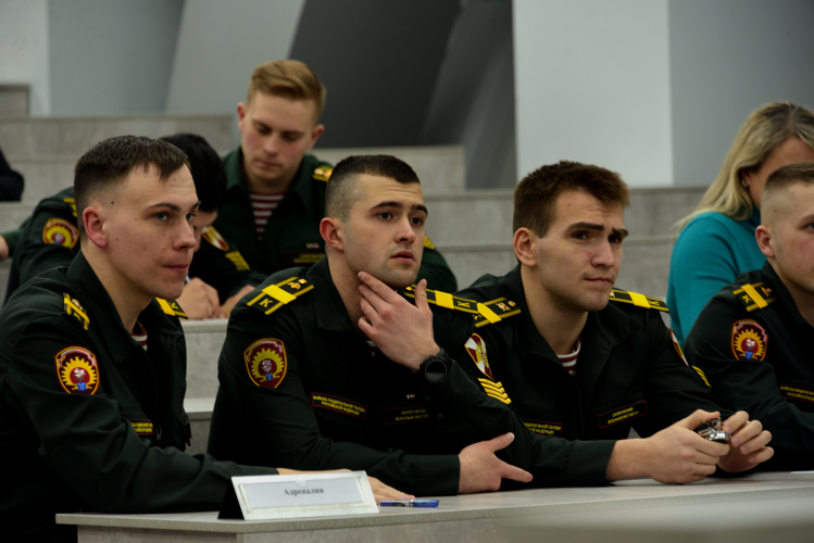 22 февраля 2024 года военнослужащие военного института приняли участие в исторической квиз-игре