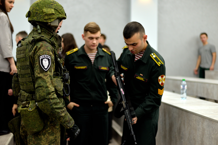22 февраля 2024 года военнослужащие военного института приняли участие в исторической квиз-игре