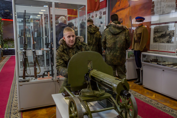 6 февраля 2024 года военный институт посетили воспитанники учебно-методического центра «Авангард»