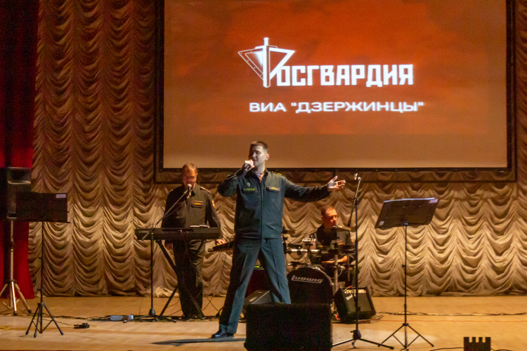 22 февраля 2024 года в военном институте проведен концерт для личного состава военного института
