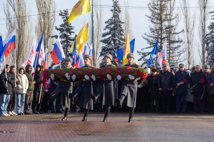 23 февраля 2024 года личный состав военного института принял участие в торжественном митинге, посвященном Дню защитника Отечества