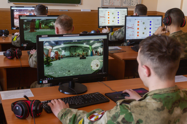 27 февраля 2024 года сборная команда военного института выступила в очередном этапе конкурса «Кибердром 2024»
