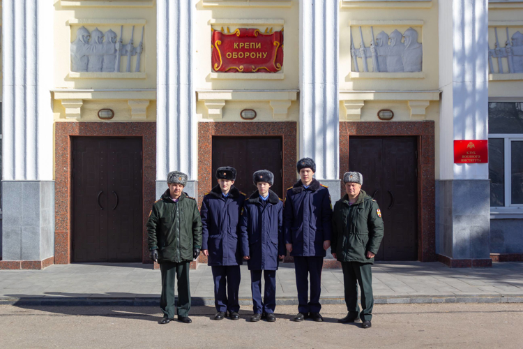 19 марта 2024 года военный институт посетили кадеты МПКУ им. М.А. Шолохова войск национальной гвардии