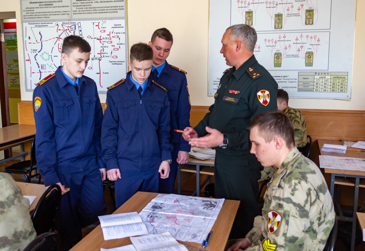 19 марта 2024 года военный институт посетили кадеты МПКУ им. М.А. Шолохова войск национальной гвардии