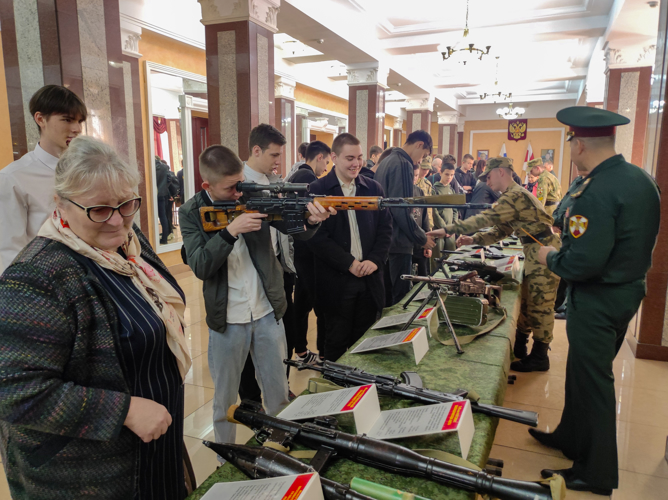 17 апреля 2024 года в военном институте проведен день открытых дверей