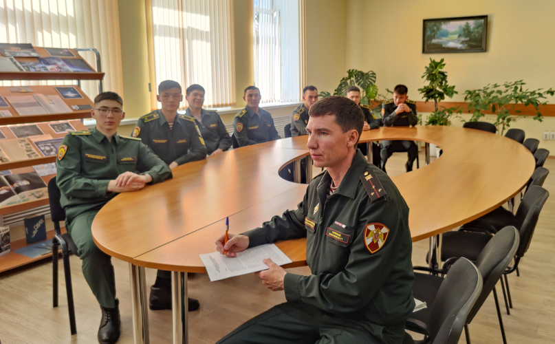 24 апреля 2024 года военнослужащие военного института приняли участие в международной научно-теоретической конференции