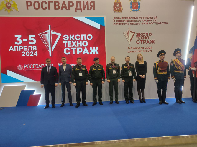 3 апреля 2024 года военнослужащие военного института приняли участие в открытии выставки