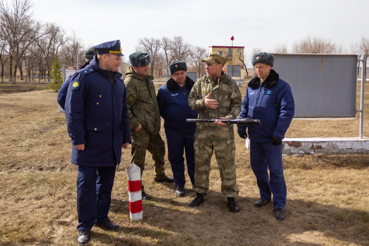 3 апреля 2024 года военнослужащие военного института провели обмен опытом с представителями учебной авиационной базы 