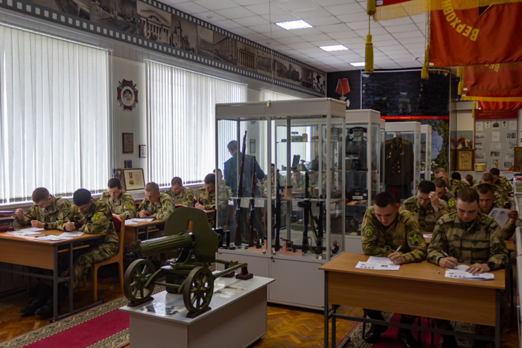26 апреля 2024 года в военном институте состоялась всероссийская акция «Диктант Победы» 