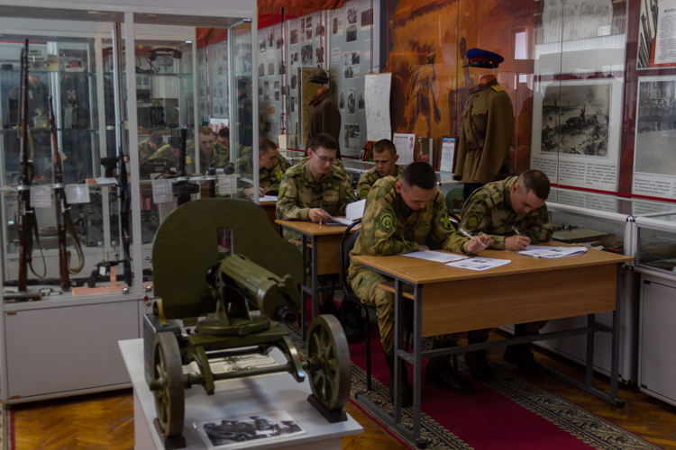 26 апреля 2024 года в военном институте состоялась всероссийская акция «Диктант Победы»