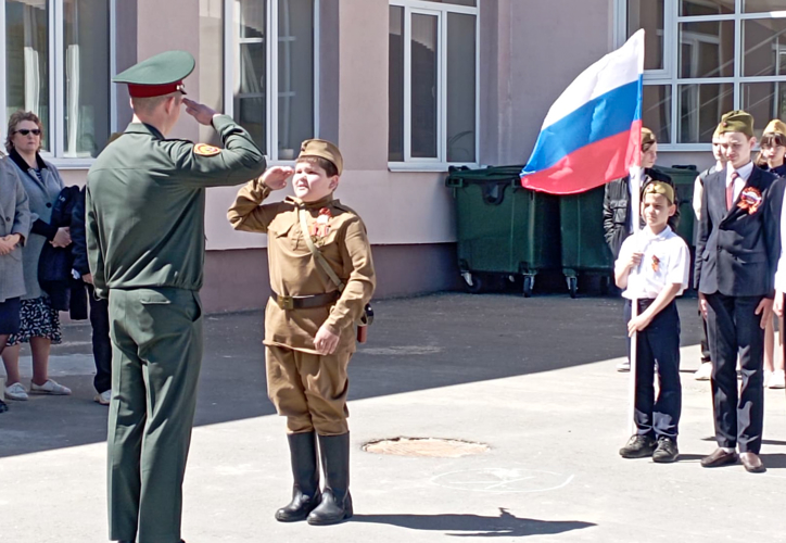 6 мая 2024 года военнослужащие военного института приняли участие в военно-патриотическом мероприятии