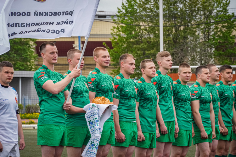 С 15 по 17 мая военнослужащие военного института участвовали в международном турнире по регби-7
