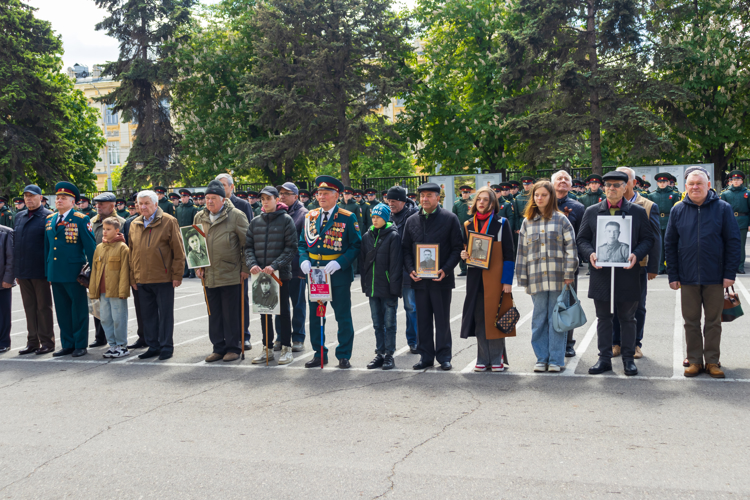 9 мая 2024 года в военном институте состоялся митинг, посвященный Дню Победы
