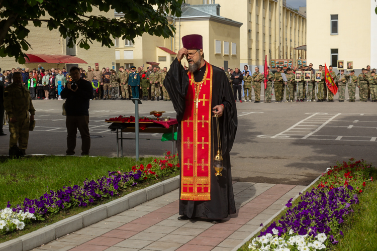 18 мая 2024 года в военном институте состоялась военно-патриотическая акция «Марш Памяти»