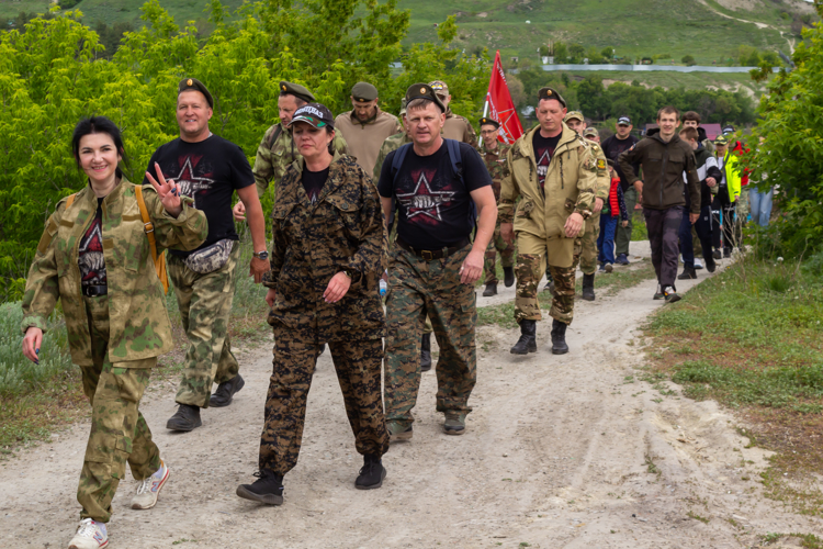 18 мая 2024 года в военном институте состоялась военно-патриотическая акция «Марш Памяти»