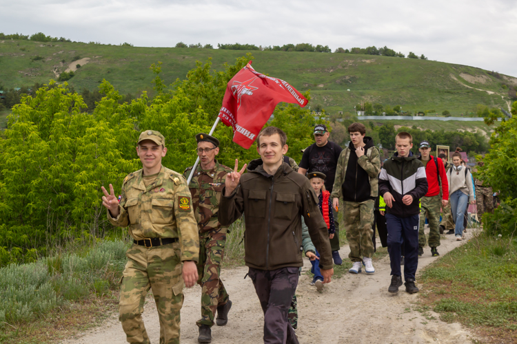 18 мая 2024 года в военном институте состоялась военно-патриотическая акция «Марш Памяти»