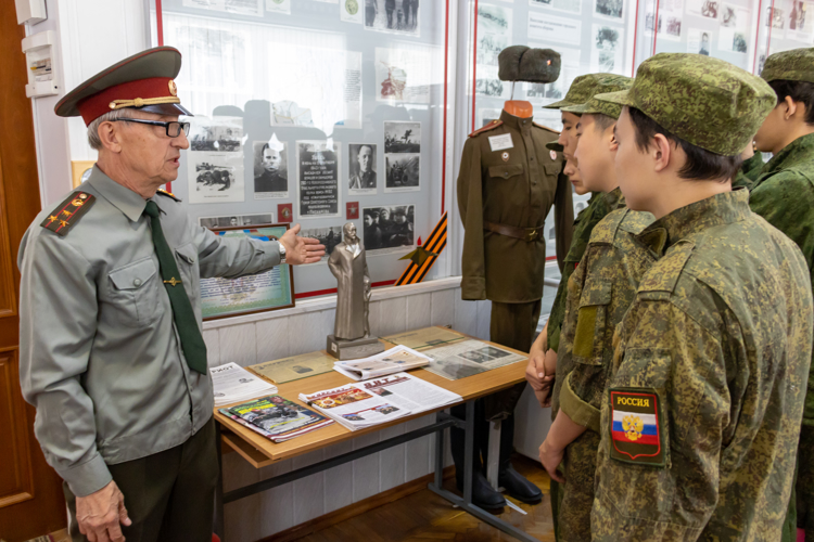 21 мая 2024 года в военном институте проведен урок мужества