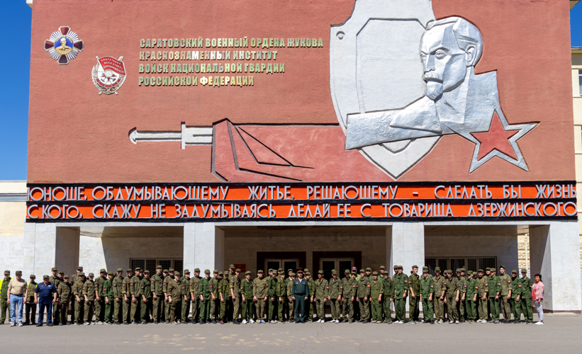 28 мая 2024 года военный институт посетили воспитанники учебно-методического центра «Авангард»