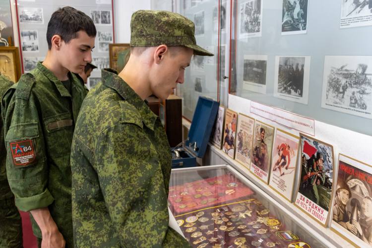 28 мая 2024 года военный институт посетили воспитанники учебно-методического центра «Авангард»