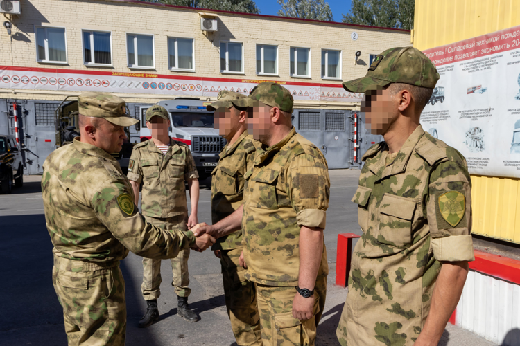 29 мая 2024 года военнослужащие военного института прибыли из зоны проведения специальной военной опрерации