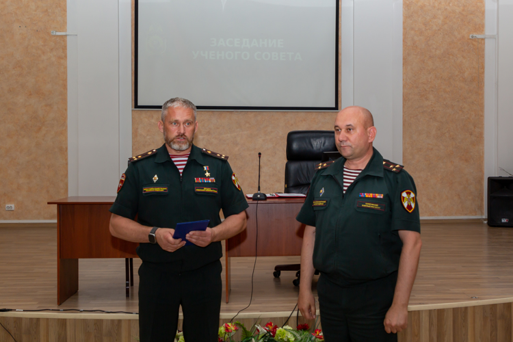25 июля 2024 года в военном институте состоялось вручение дипломов выпускникам адъюнктуры