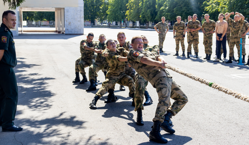 11 августа 2024 года в военном институте проведен спортивный праздник