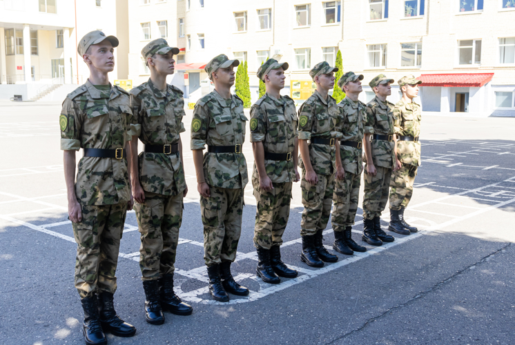 27 августа 2024 года в военном институте состоялось приведение к военной присяге