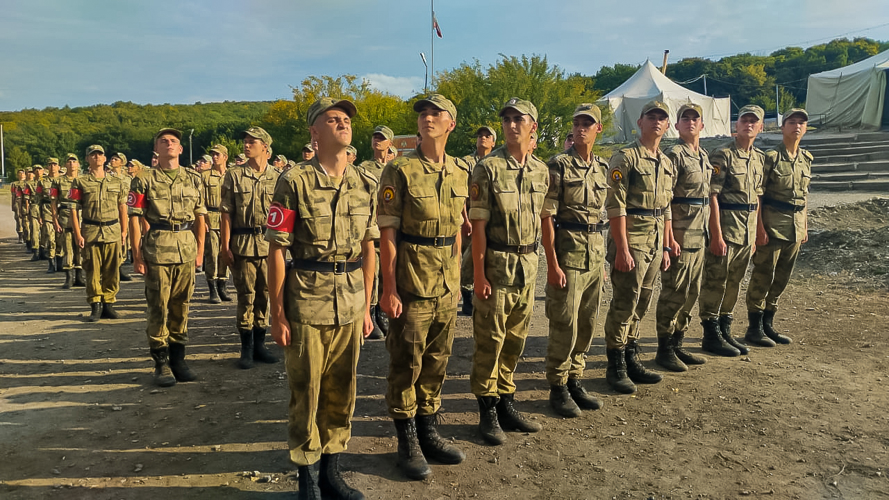 23 августа 2024 года в военном институте завершена общевойсковая подготовка курсантов 1 курса