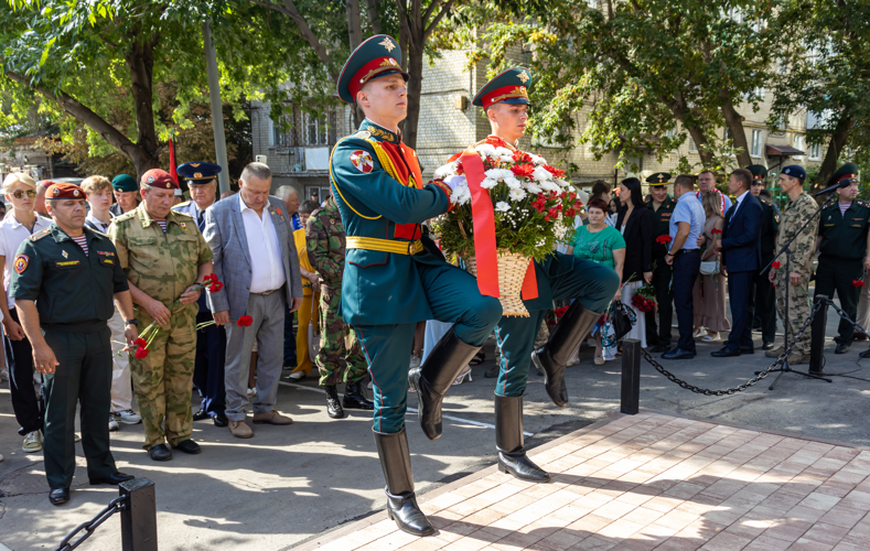 29 августа 2024 года военнослужащие военного института приняли участие в торжественном мероприятии