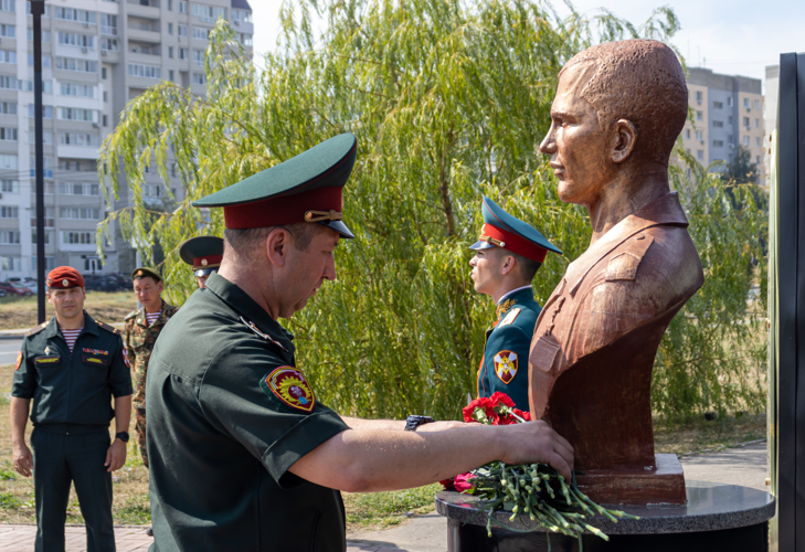 29 августа 2024 года военнослужащие военного института приняли участие в торжественном мероприятии