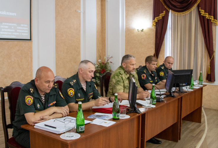 30 августа 2024 года в военном институте проведено расширенное заседание ученого совета