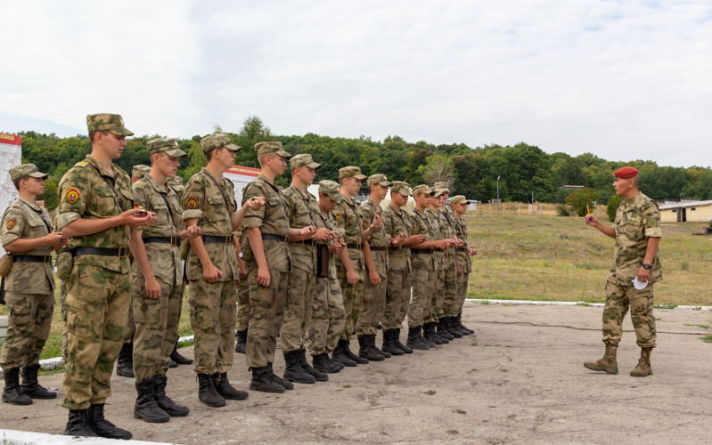 23 августа 2024 года в военном институте завершена общевойсковая подготовка курсантов 1 курса
