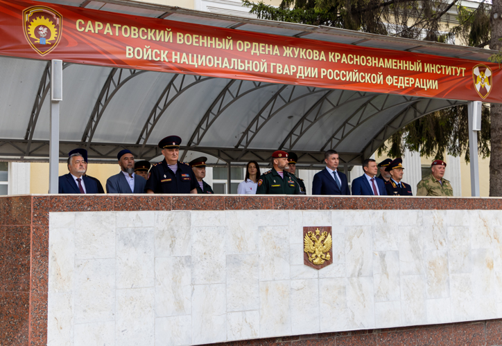 2 сентября 2024 года в военном институте состоялся митинг, посвященный дню знаний