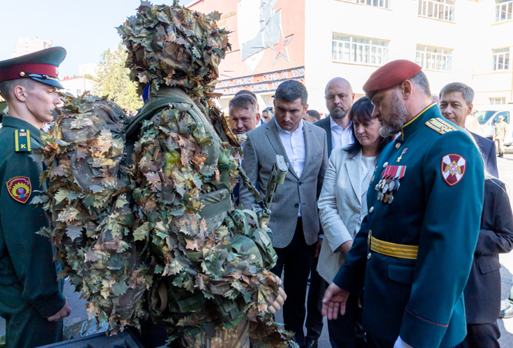7 сентября 2024 года курсанты Саратовского военного ордена Жукова Краснознаменного института войск национальной гвардии приняли военную присягу
