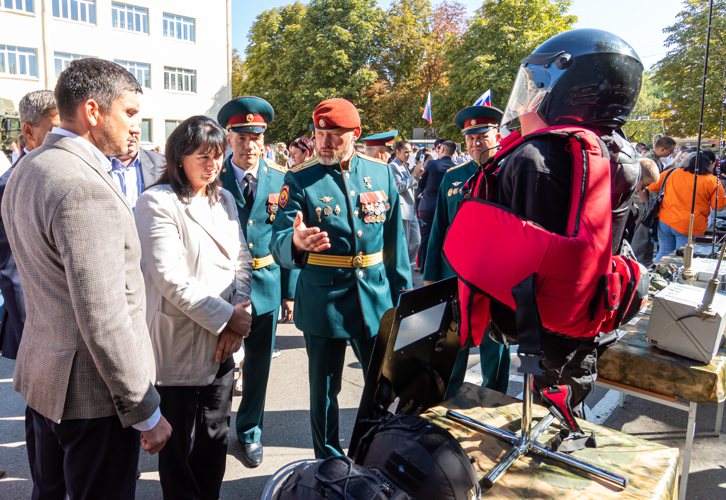 7 сентября 2024 года курсанты Саратовского военного ордена Жукова Краснознаменного института войск национальной гвардии приняли военную присягу