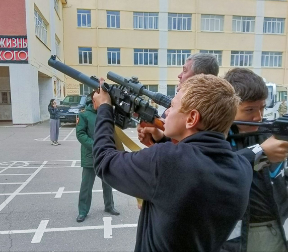 9 октября 2024 года в военном институте проведен день открытых дверей