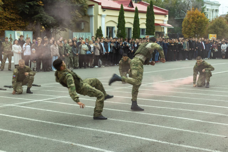9 октября 2024 года в военном институте проведен день открытых дверей