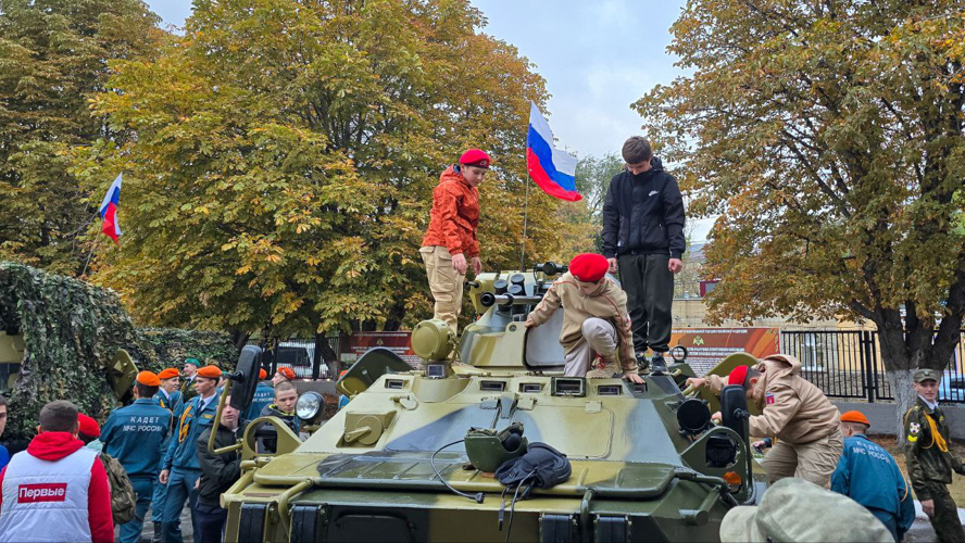 9 октября 2024 года в военном институте проведен день открытых дверей